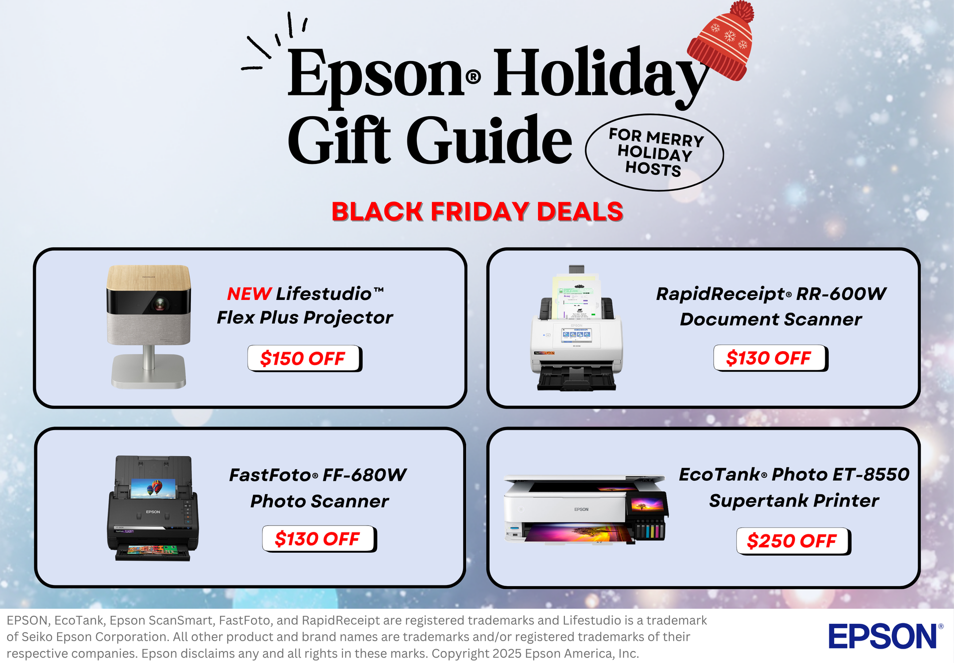 Epson Encourages Practical and Personalized Gifting for the